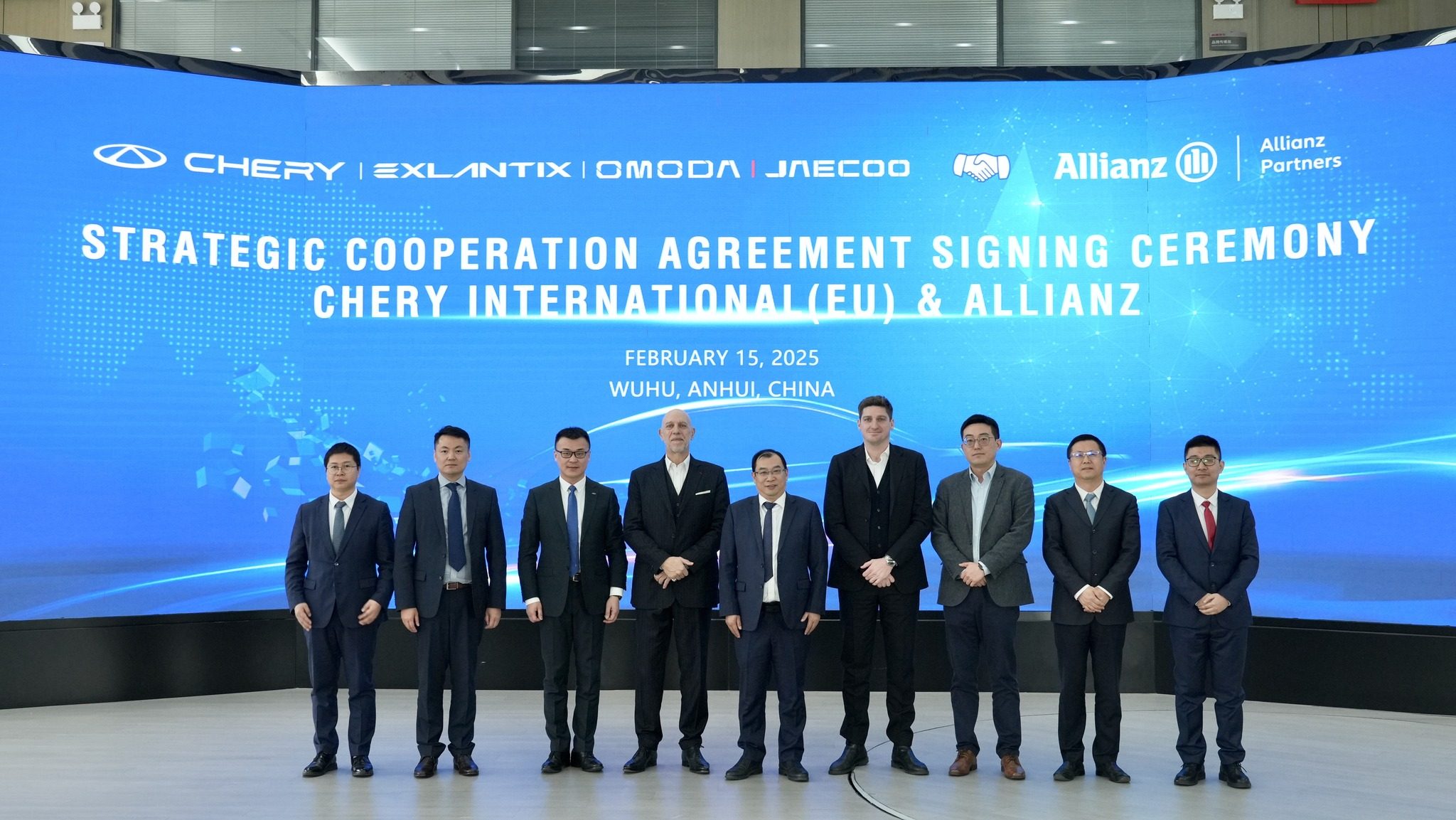 Chery International en Allianz Partners bundelen krachten voor innovatieve mobiliteitsoplossingen in Europa
