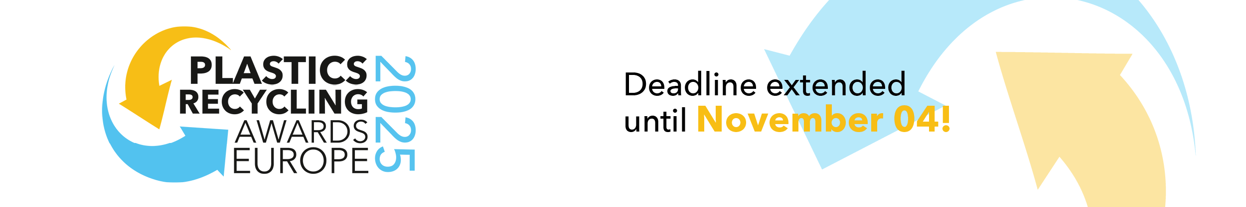 Plastics Recycling Awards Europe Entry Deadline Extended to 04 November