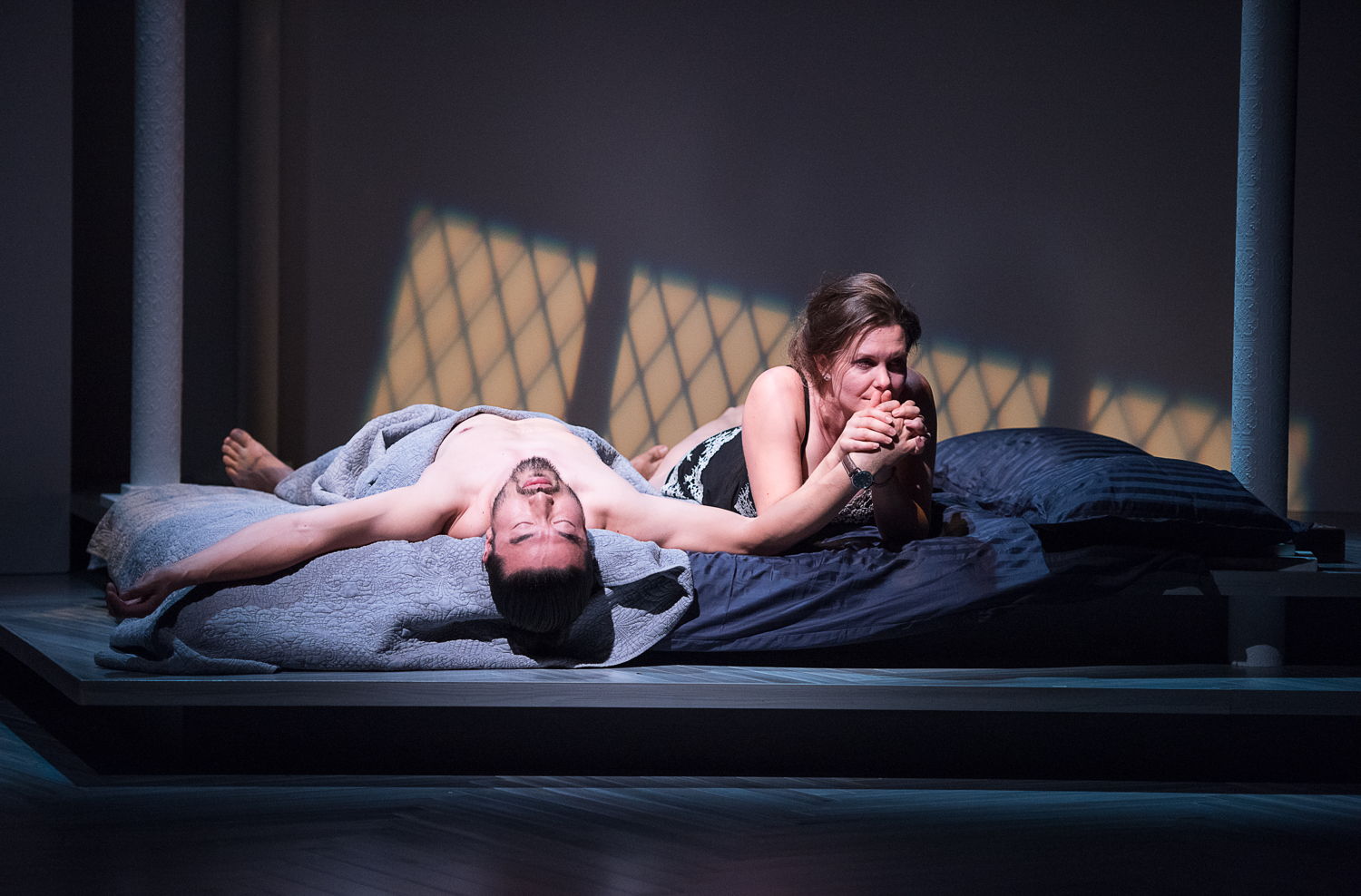 Sean Baek and Celine Stubel in The Last Wife by Kate Hennig / Photos by Emily Cooper