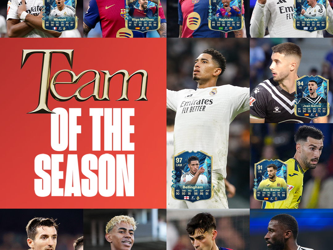 L’Équipe de la Saison EA SPORTS FC™ 25 La Liga, Liga Portugal, La Liga F