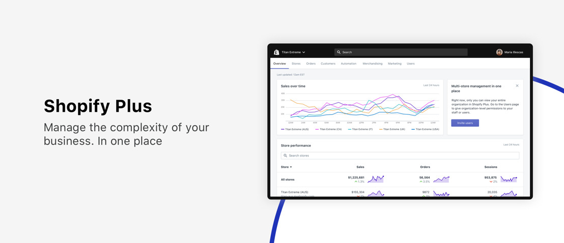 Announcing Shopify Plus’ all-new platform for enterprise merchants