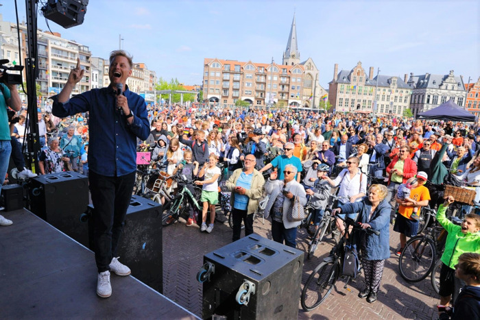 Duizenden mensen laten hun fietsbellen rinkelen voor VeloVeilig Vlaanderen