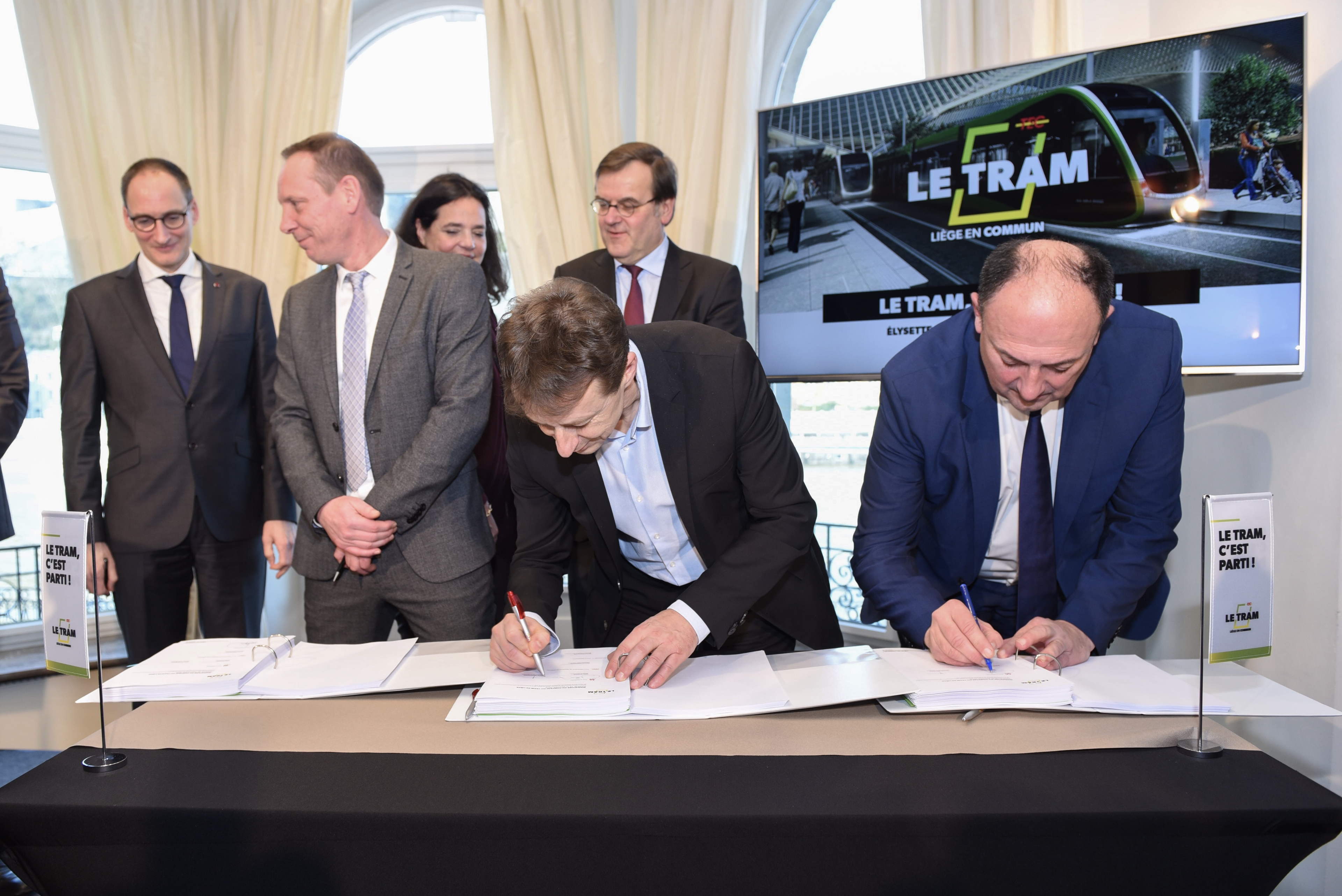 Le tram de Liège, c’est parti !