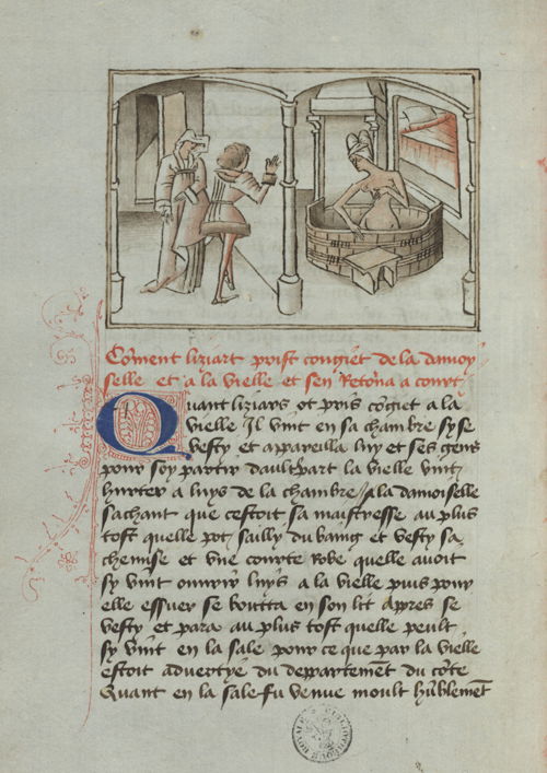 Jean de Wavrin, Roman de Girart de Nevers
Zuidelijke Nederlanden, 1450-1467. Ms. 9631 © KBR