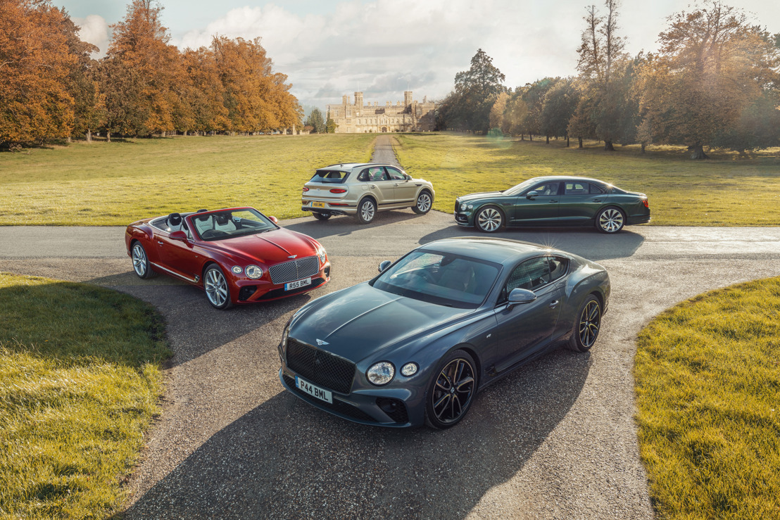 Bentley: een uitzonderlijk 2021 en een Europese première in Autoworld