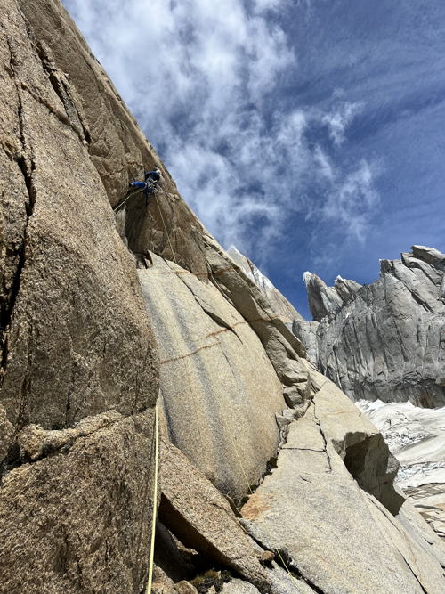 Mammut Athlete Jonas Schild in Patagonia