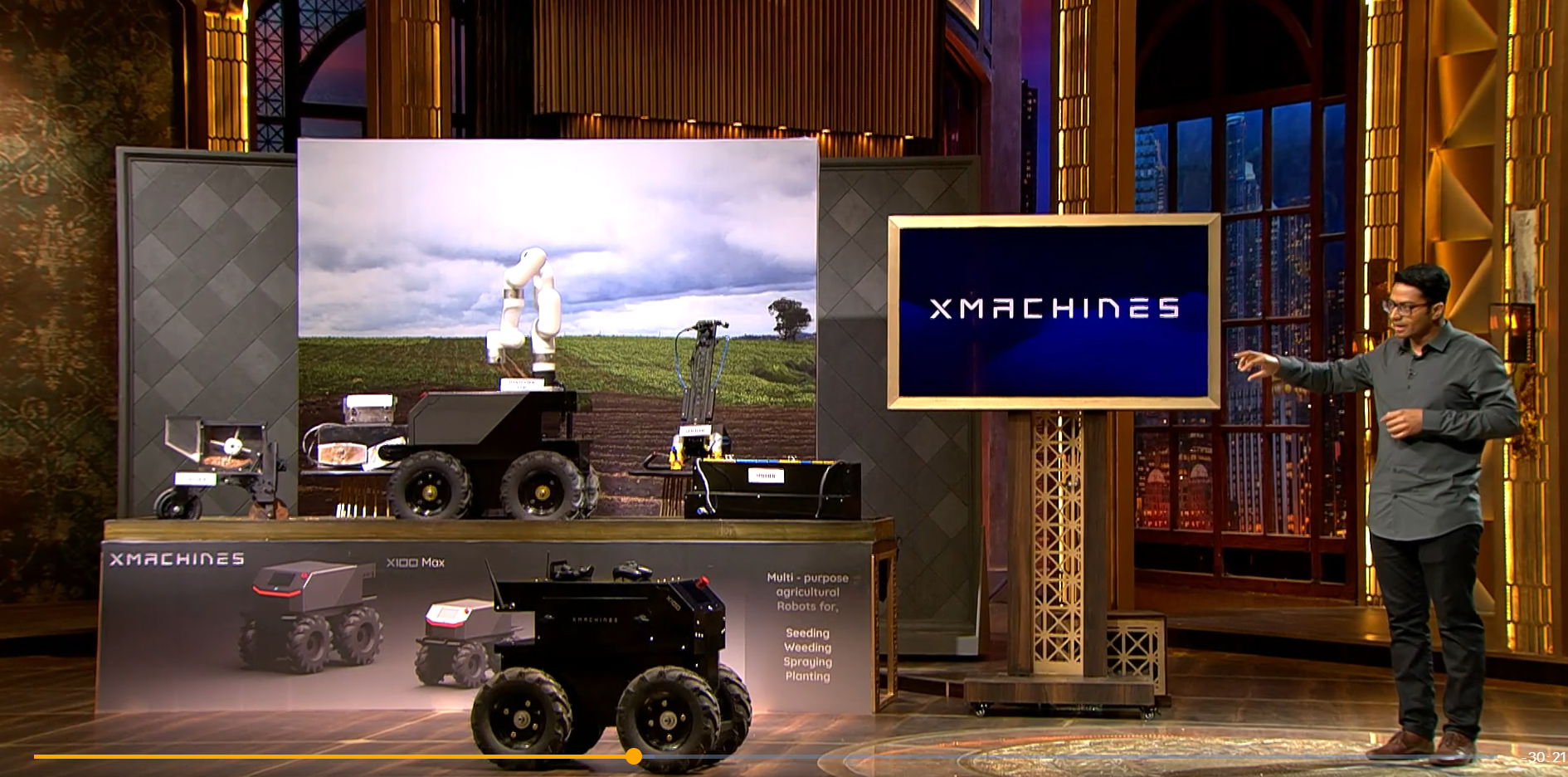 ICRISAT Applauds XMachines' Milestone on Shark Tank India