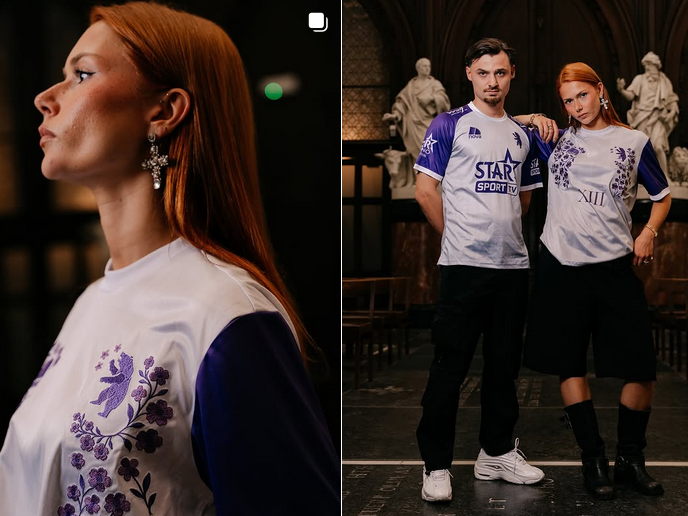 British designer accuses football club Beerschot of copying her shirt design