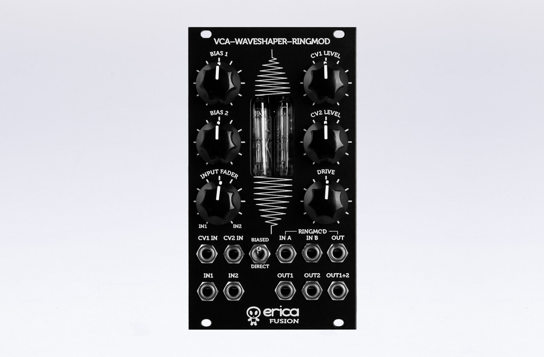 Erica Synths Fusion VCA / Waveshaper / Ringmodulator - a complex sound processor is now available