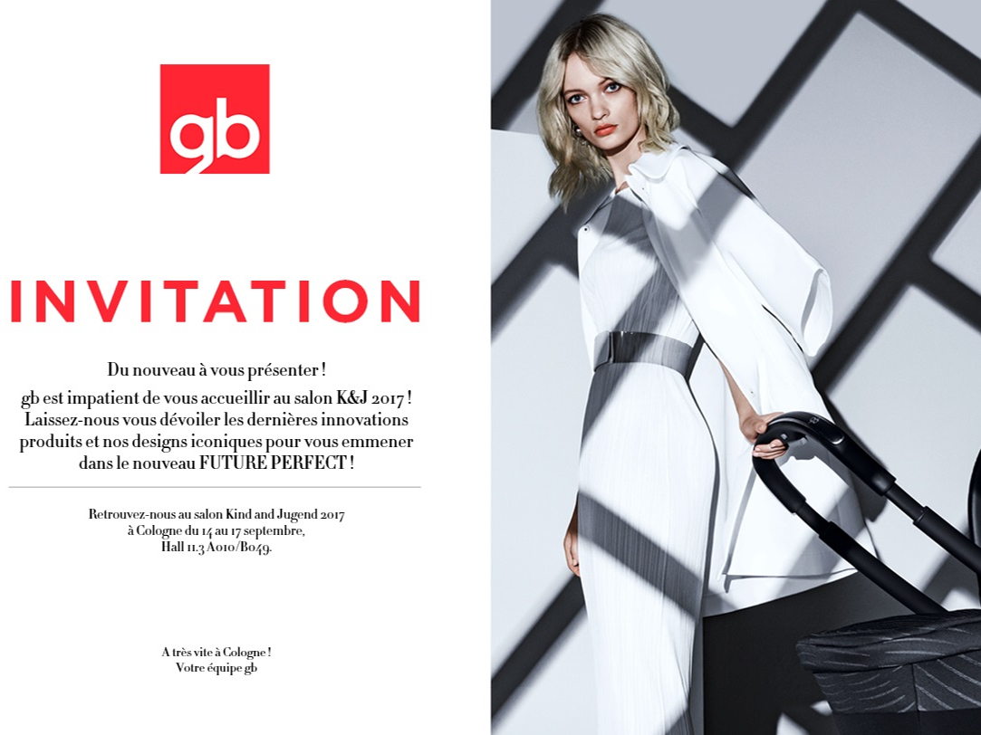 Invitation gb au Salon Kind + Jugend à Cologne