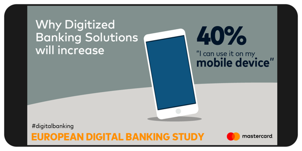 New European Digital Banking Study by Mastercard highlights convenience as the greatest advantage of digitalized banking solutions