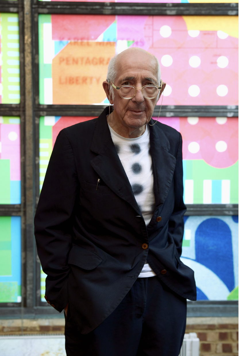 Karel Martens portrait - Liberty x Pentagram x Karel Martens I London Design Festival 2024