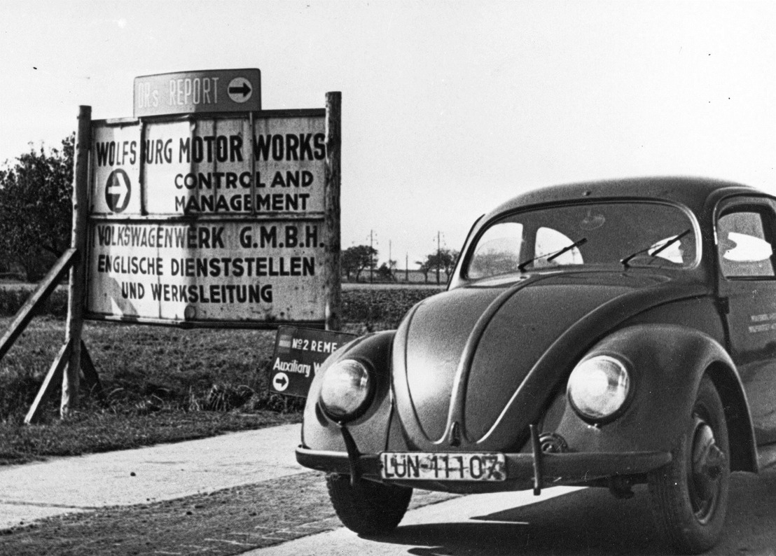 Start van de serieproductie van een icoon: de eerste VW Kever rolde 70 jaar geleden in de fabriek van Wolfsburg van de band
