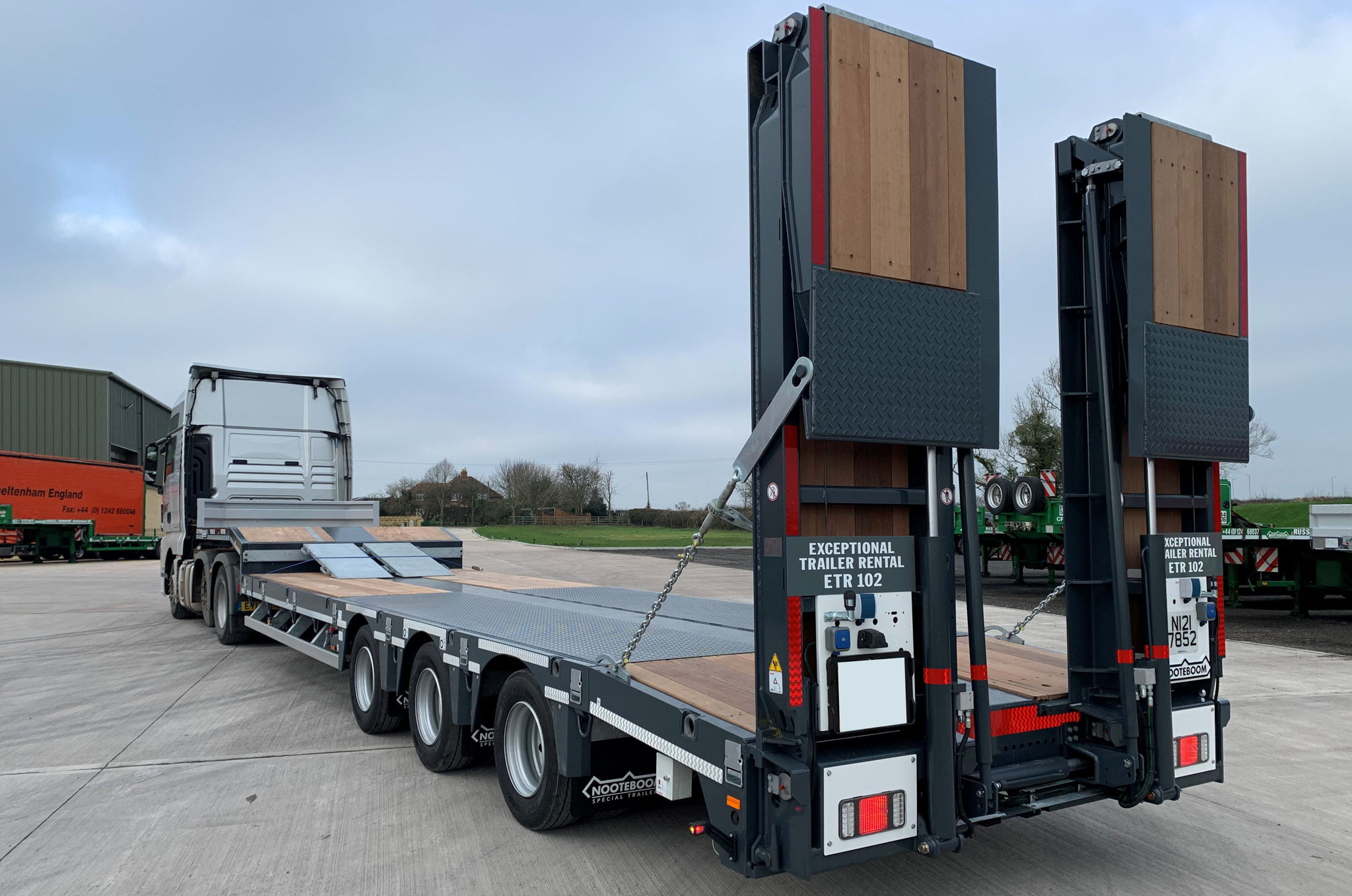 Nooteboom starts exclusive partnership with Exceptional Trailer Rental Ltd in the UK
