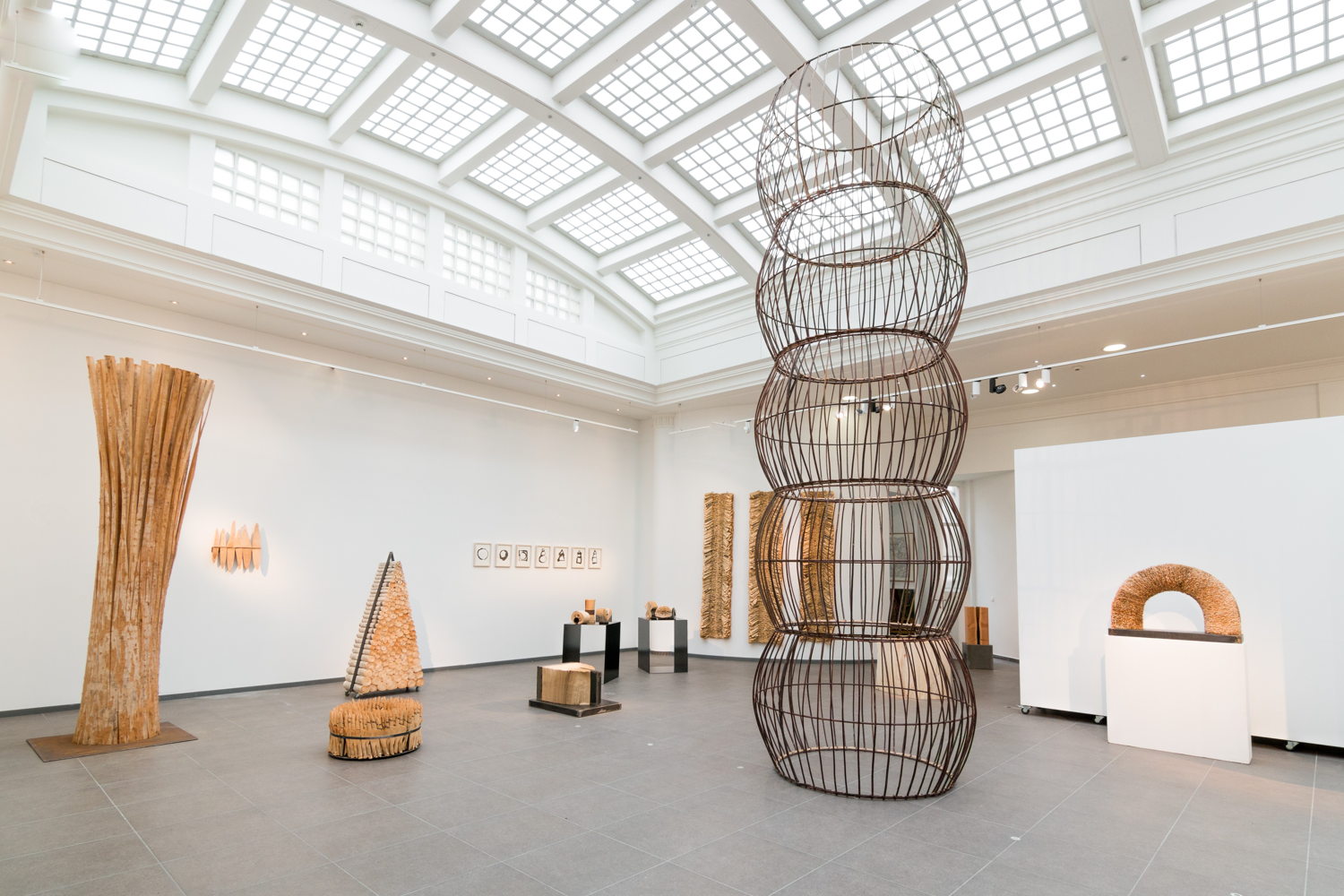 Exposition 'Complicités plurielles  matériaux, formes, lieux' de Bernadette Chéné, 2017 - Courtesy Galerie La Forest Divonne