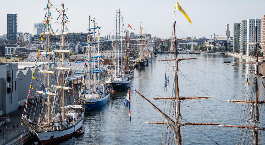 The Tall Ships Races opnieuw in Antwerpen van 11 tot en met 14 juli 2026