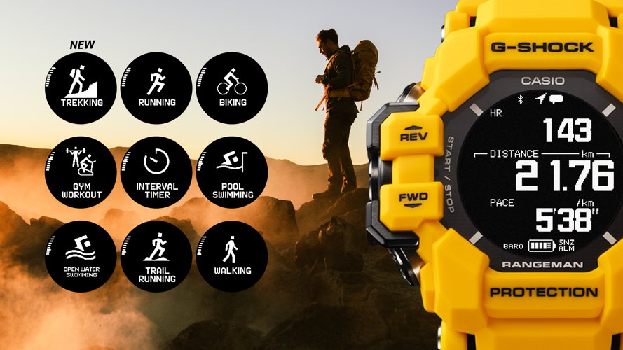 Este reloj de G SHOCK esta disenado para la supervivencia en condiciones severas