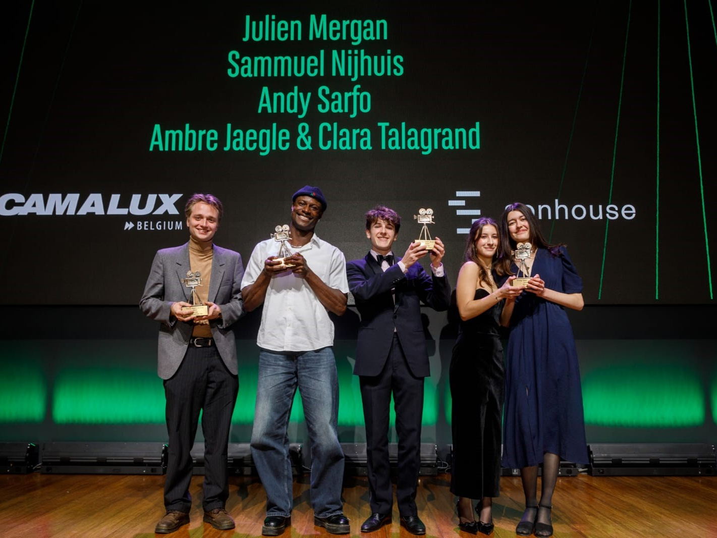 Gagnants du concours de court-métrages "Young Talent Awards"