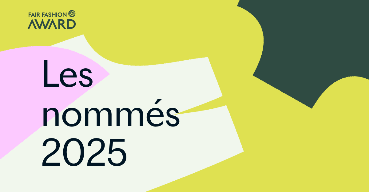 L’avenir est circulaire: 26 acteurs du secteur textile nominés pour le Fair Fashion Award 2025