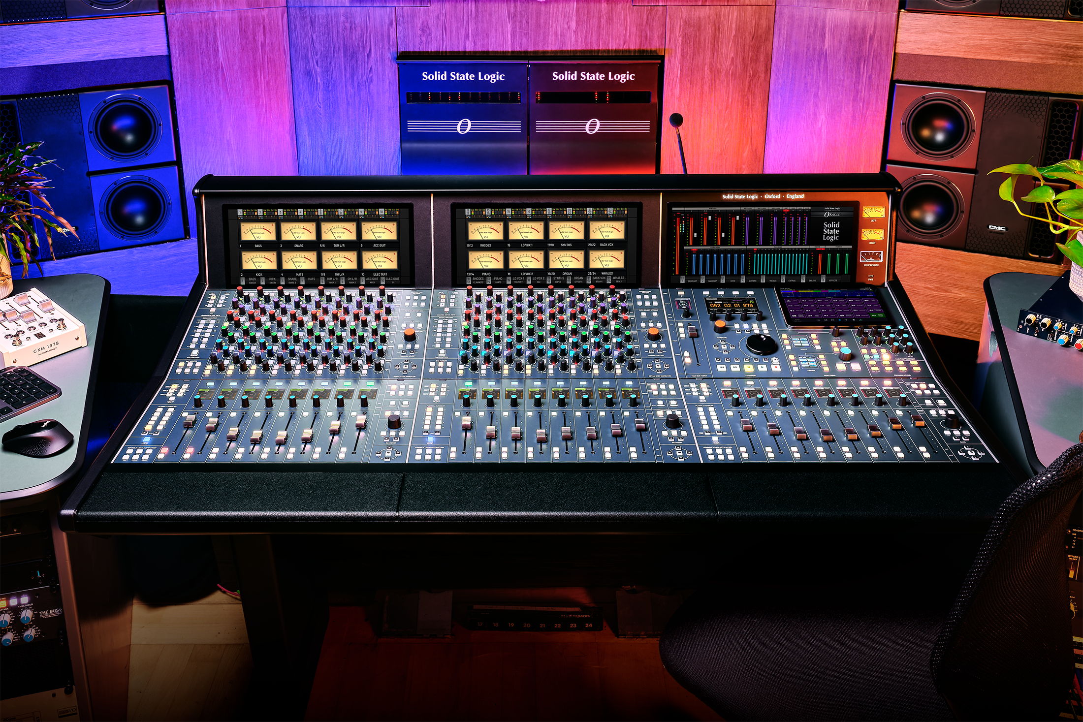 Solid State Logic Revolutionises Professional Music Production Launching Oracle — A Future Analogue Console