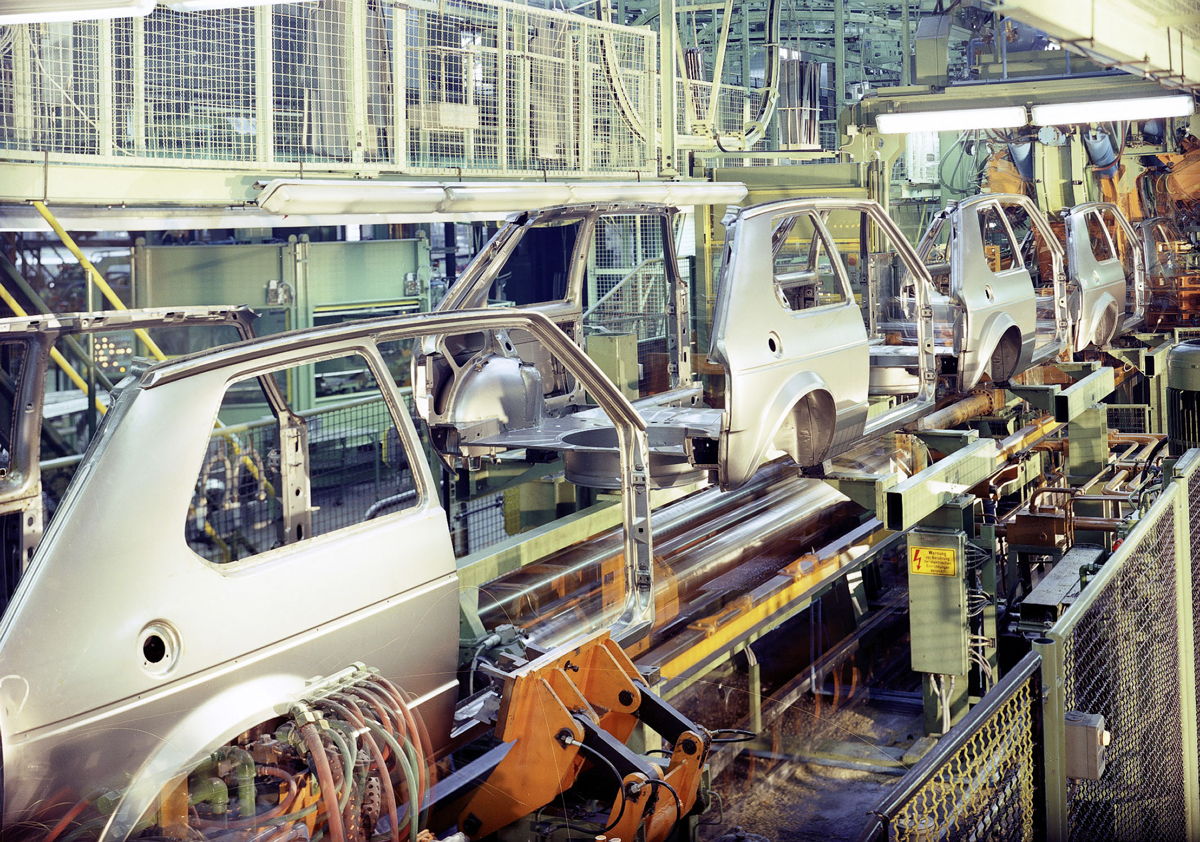 Golf production started in 1974 at the Wolfsburg plant
