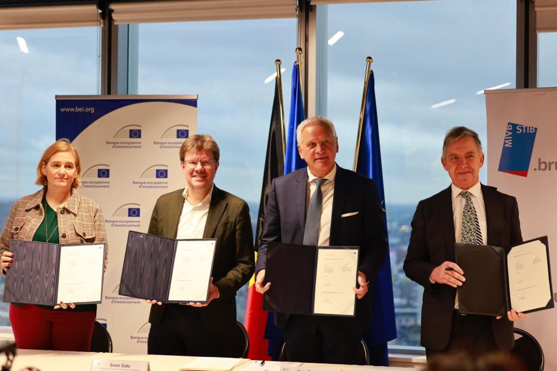 Brussel krijgt metrolijn noord-zuid met steun van Europese Investeringsbank