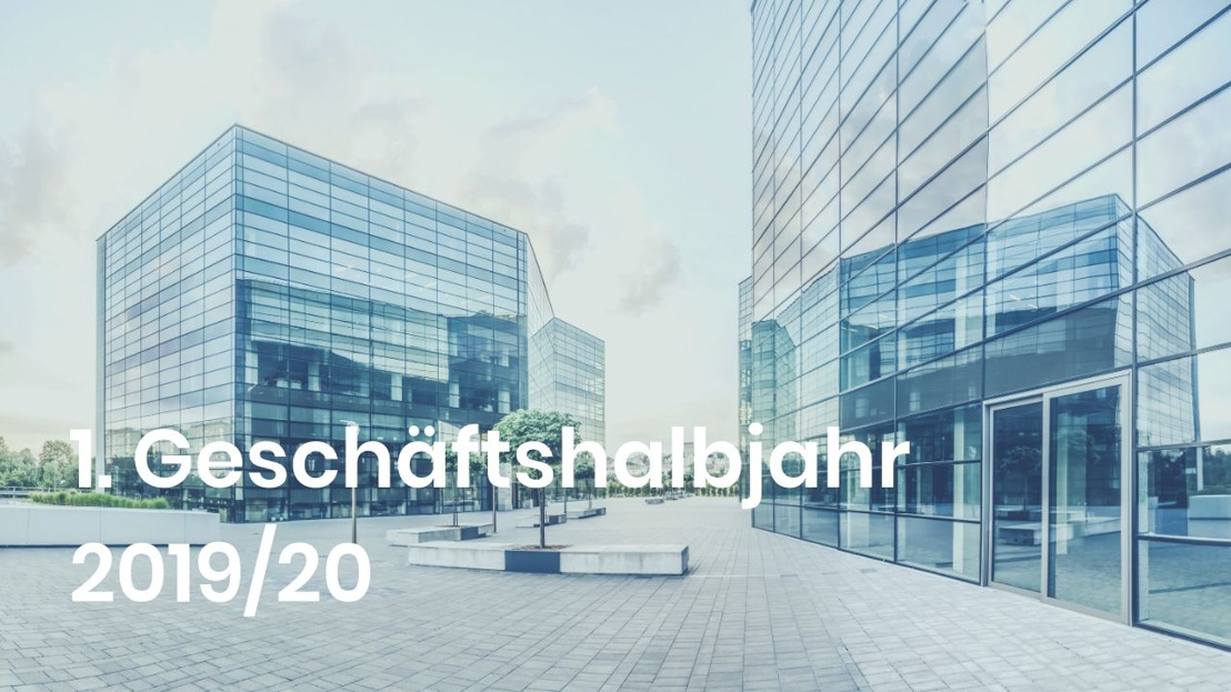 1. Geschäftshalbjahr 2019/20: Organisches Wachstum von 0.8% – EBITDA-Marge bei 15.5%