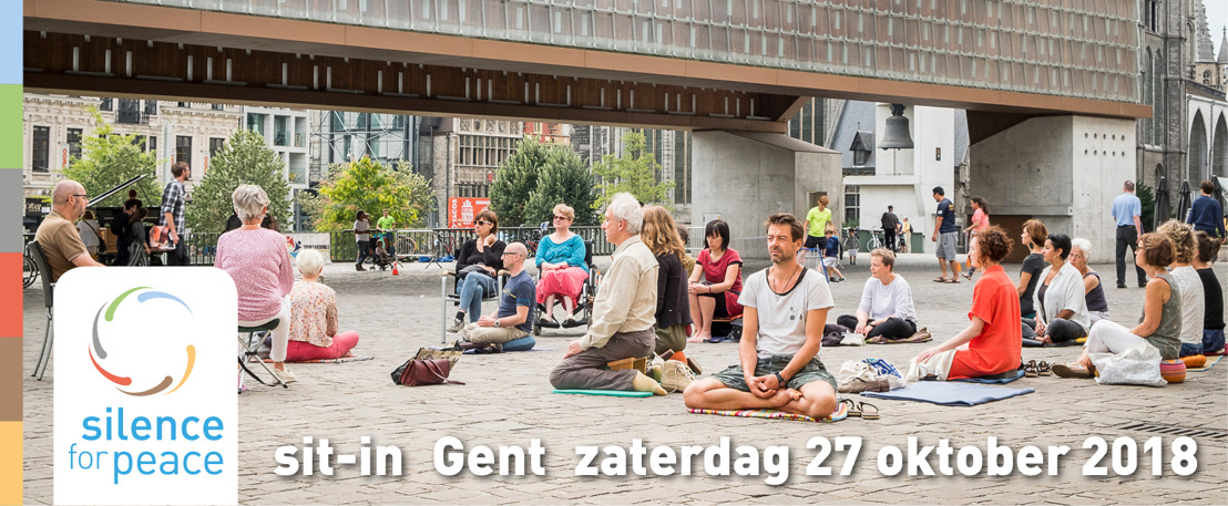 Media alert: Silence for Peace organiseert derde sit-in op zaterdag 27 oktober in Gent