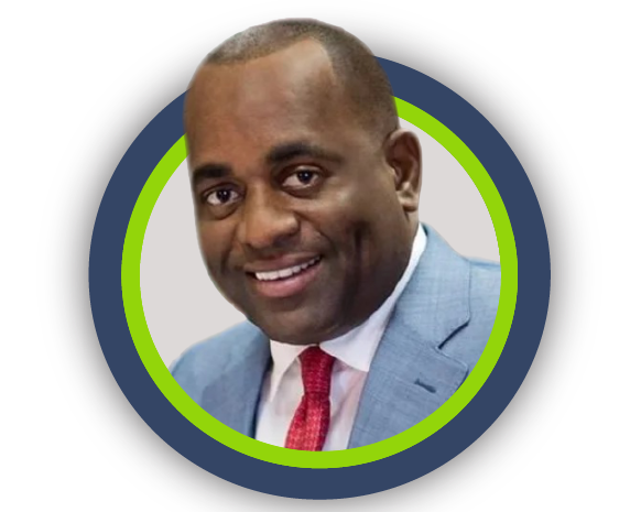 Dr. the Honourable Roosevelt Skerrit
Prime Minister of the Commonwealth of Dominica