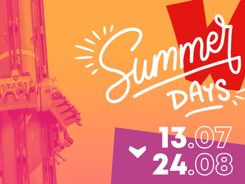 Walibi lance les Summer Days et les tickets Afterwork pour un été inoubliable