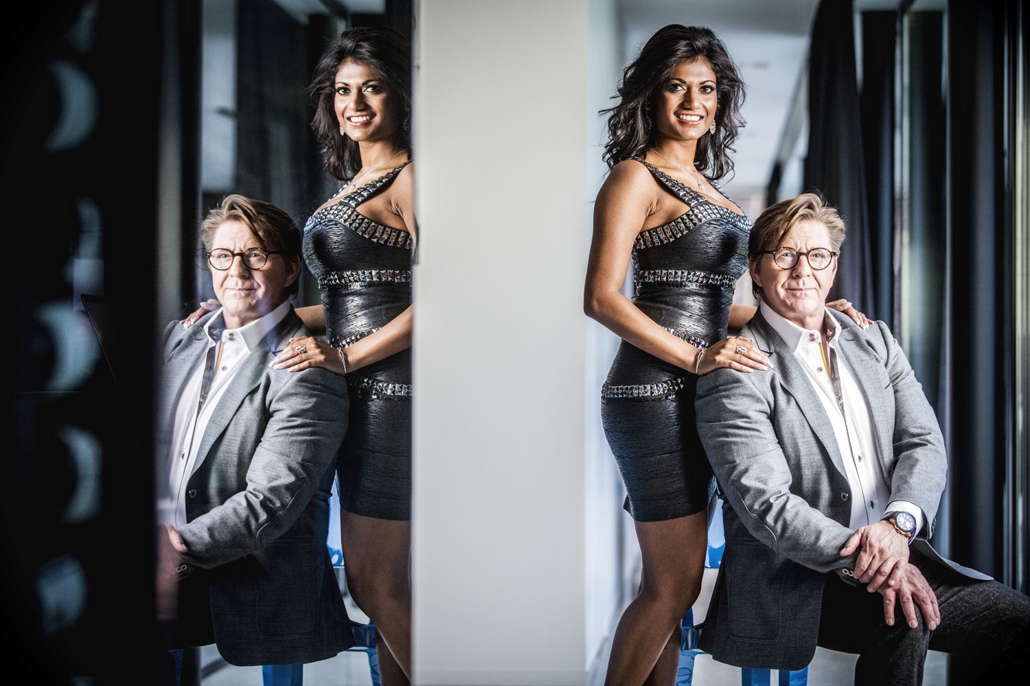 Aisha & Philippe Cracco