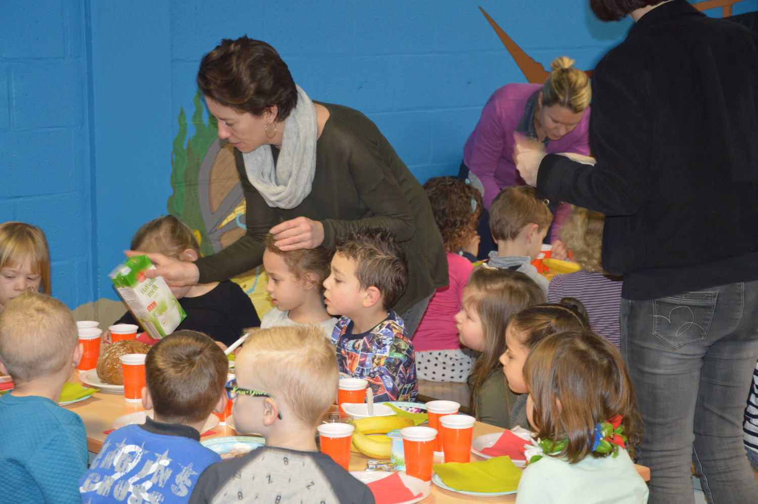 Reuze schoolontbijt Lanaken 