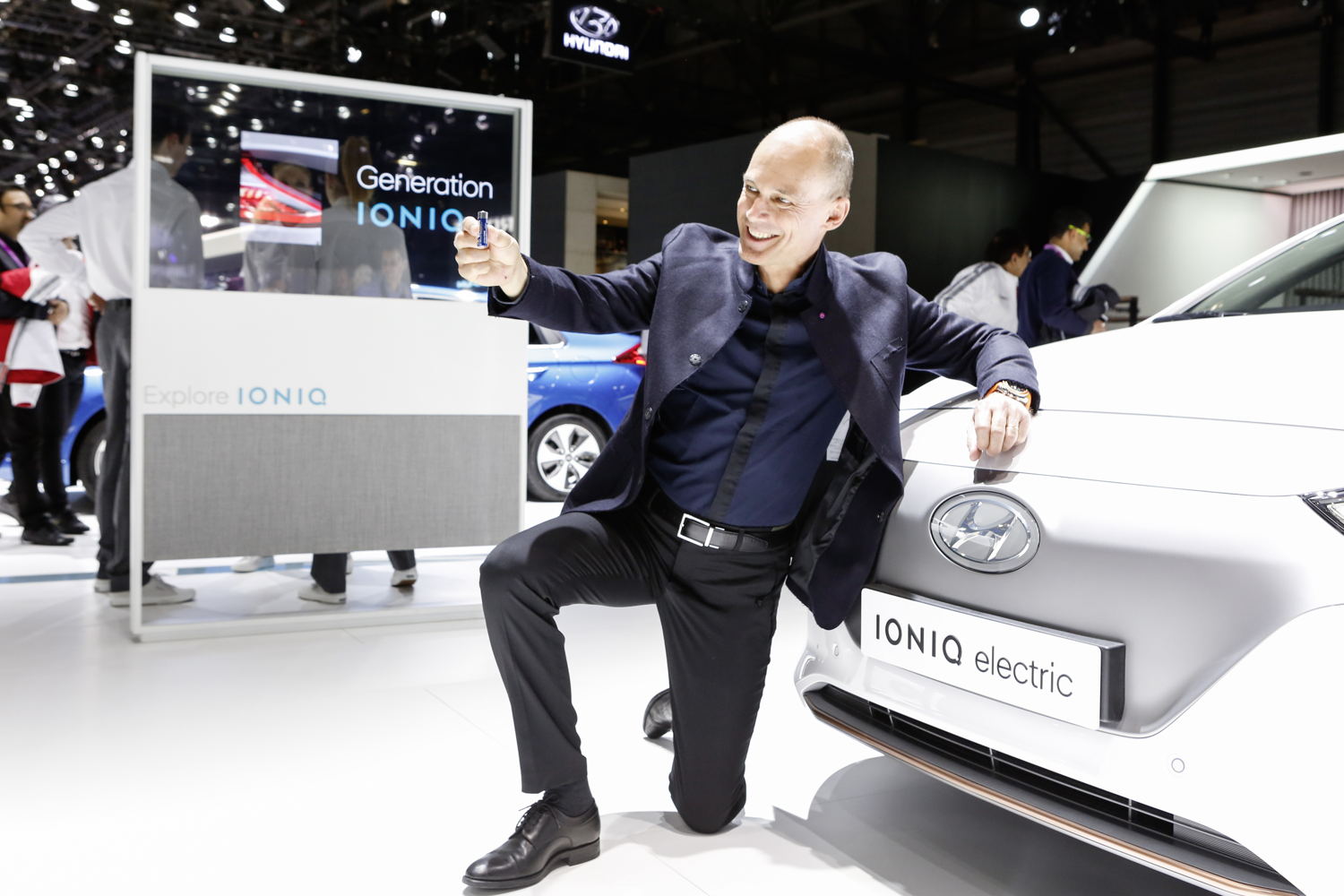 Bertrand Piccard & IONIQ Electric