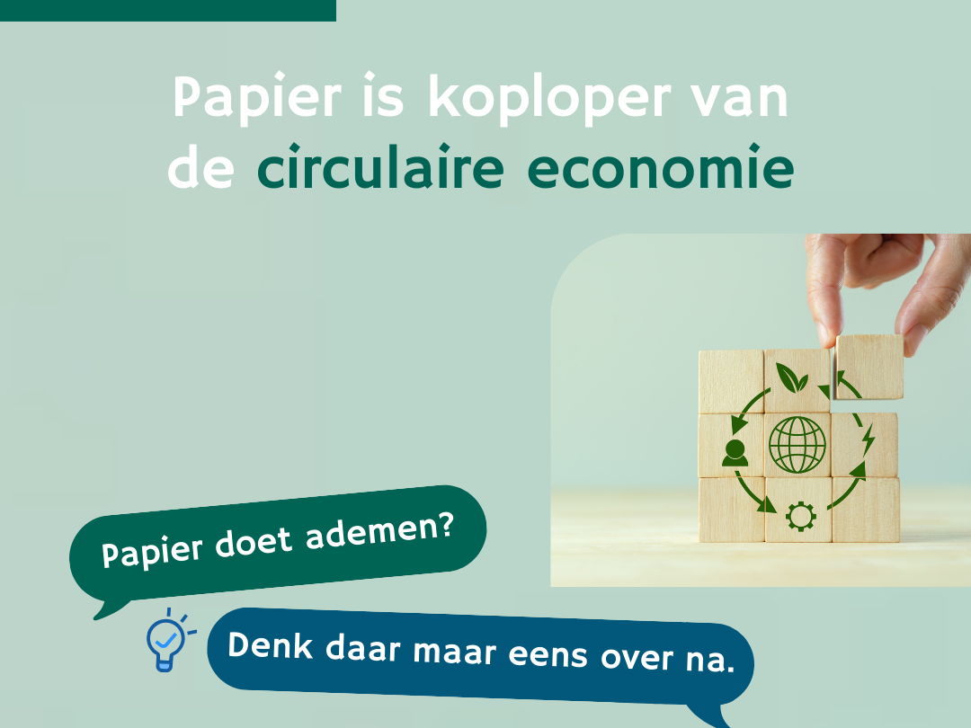 Papier.be start campagne ‘Papier Doet Ademen?’ over cruciale rol van papier 