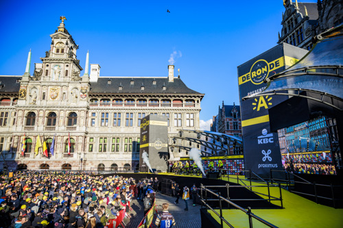 Start Ronde van Vlaanderen opnieuw in Antwerpen
