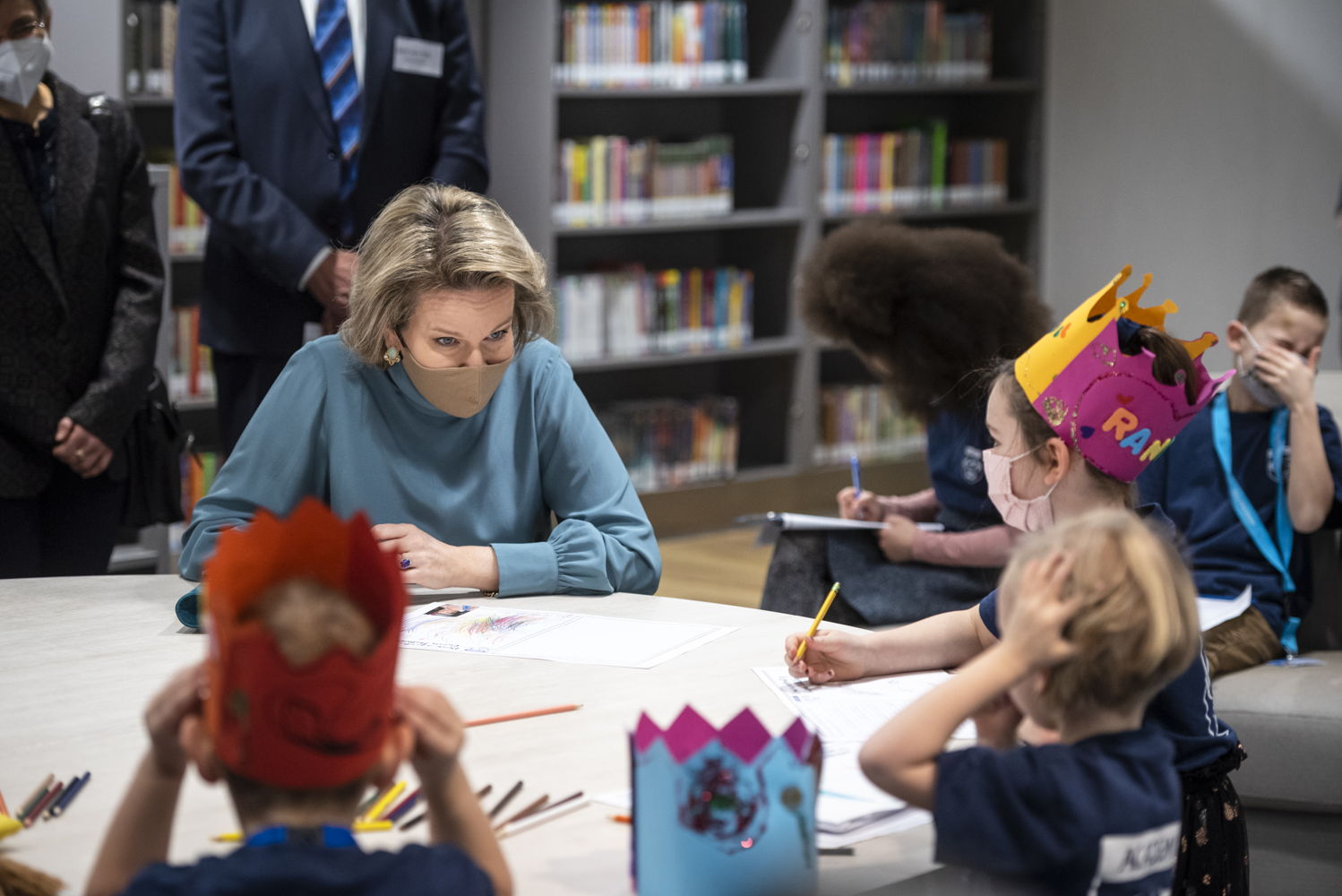 Global Mercy - Bezoek koningin Mathilde - Visite de la reine Mathilde - Besuch der Königin Mathilde - Visit of Queen Mathilde