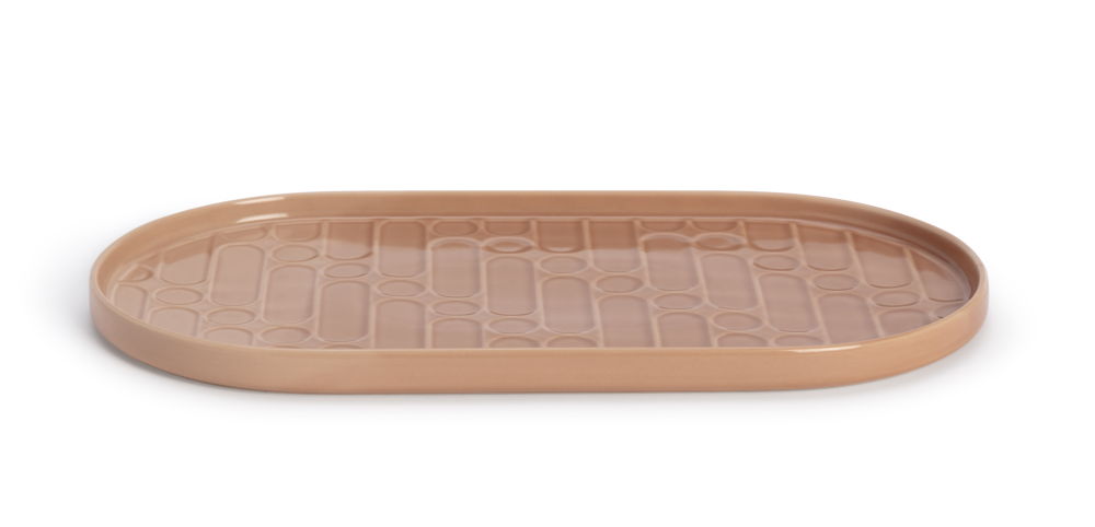 Habitat Citrine Oval Serve Platter, £13