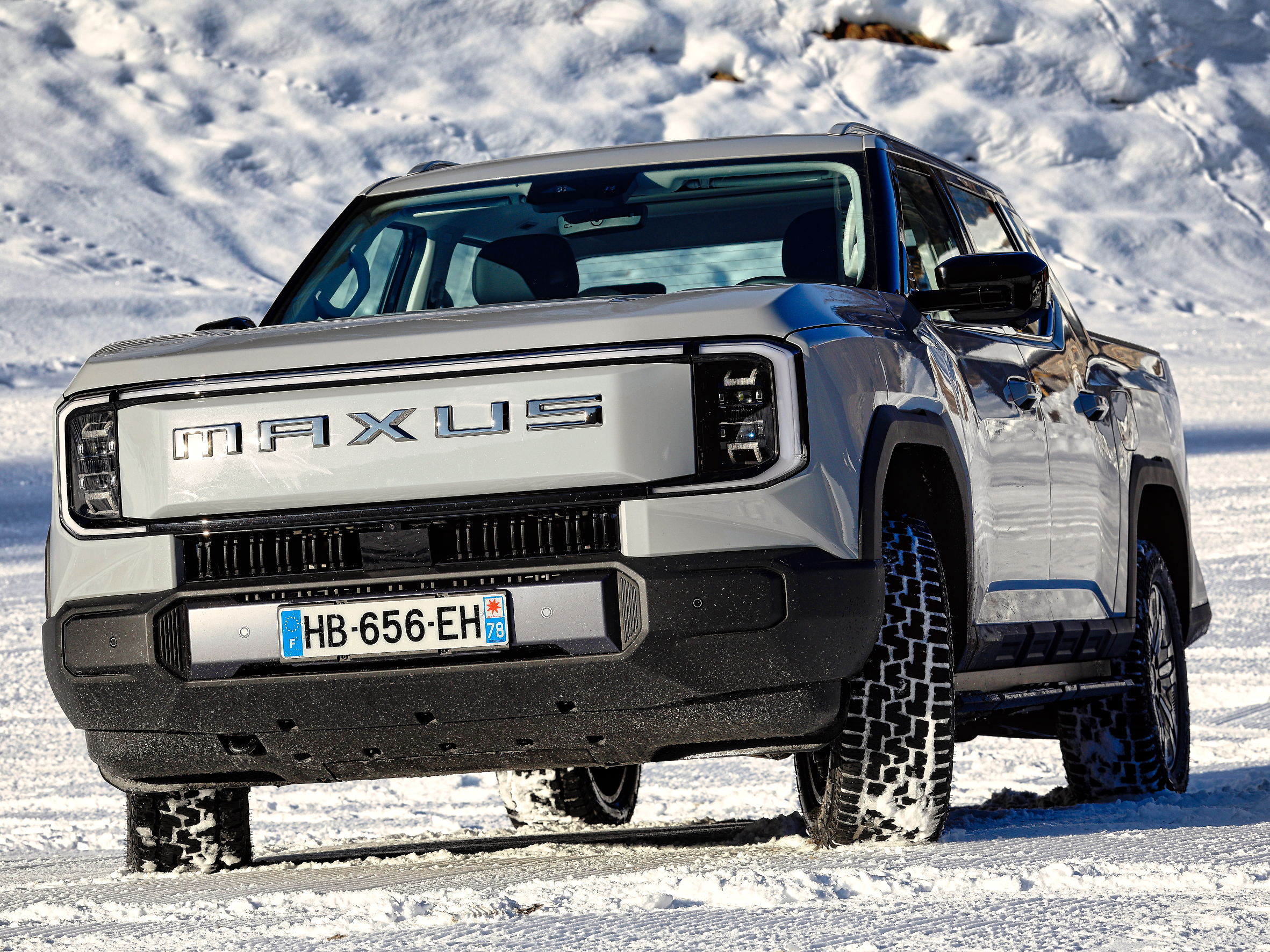 MAXUS eTERRON 9: de eerste volledig elektrische pick-up met standaard 4X4