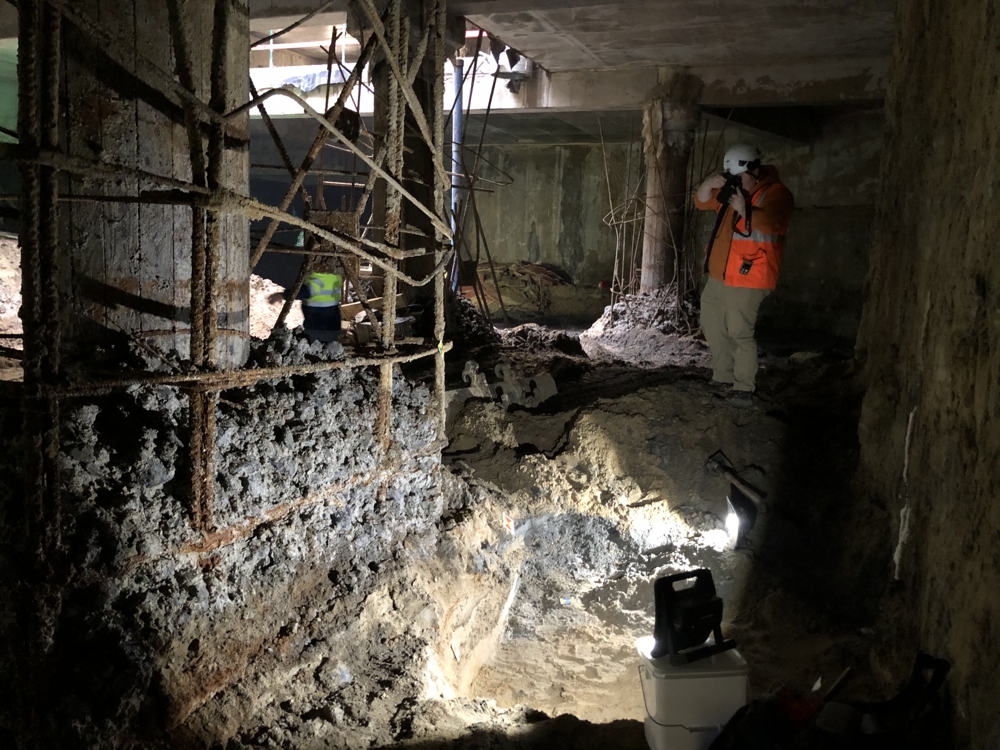 Archeologen aan het werk ©urban.brussels