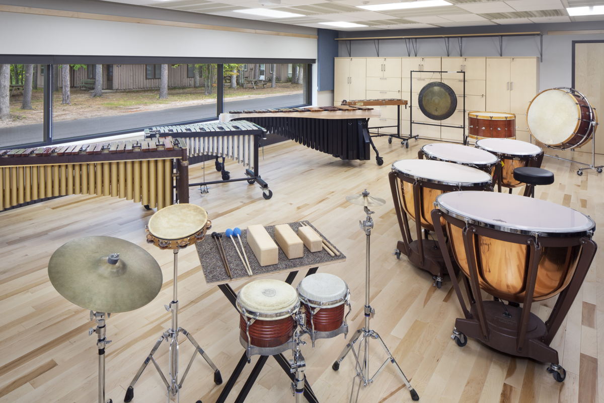 Interlochen Center for the Arts Ensemble Room photo by gregceostudio.com