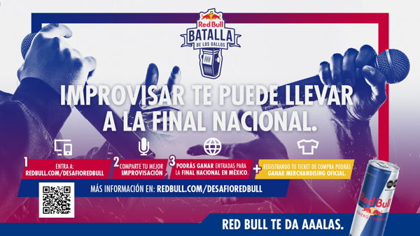 Consigue el merchandising de Red Bull Batalla