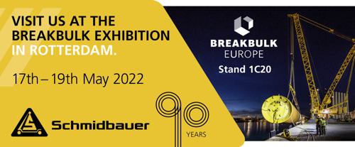 Schmidbauer at Breakbulk Europe 2022