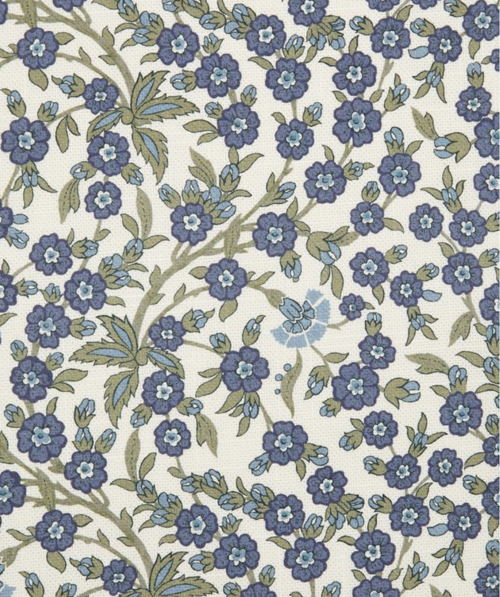 Empress Vine - Flax Flower by Liberty Fabrics I www.libertylondon.com 