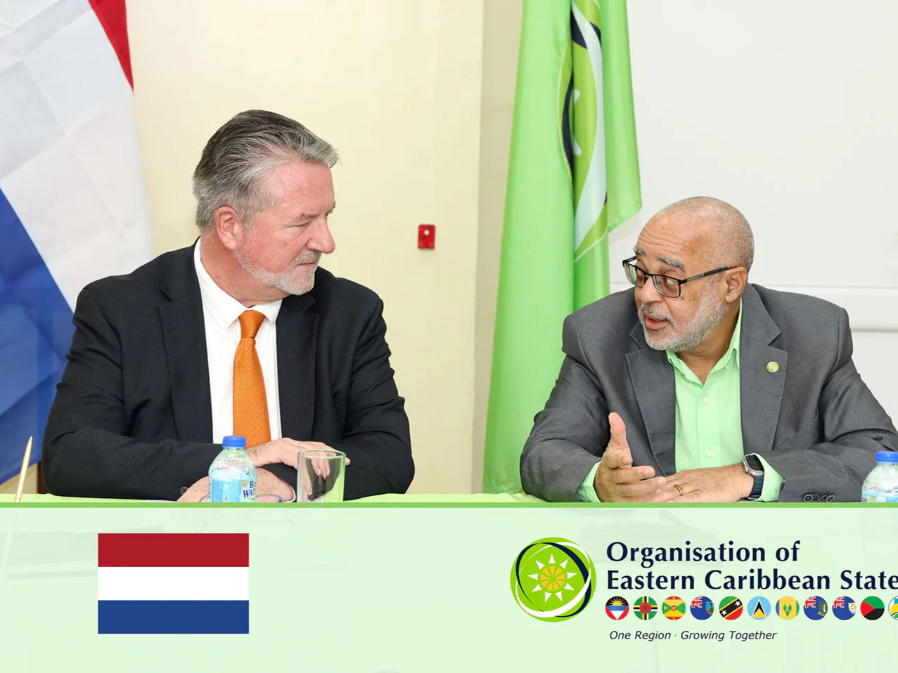Ambassador of the Kingdom of the Netherlands Presents Credentials to the OECS Director General 