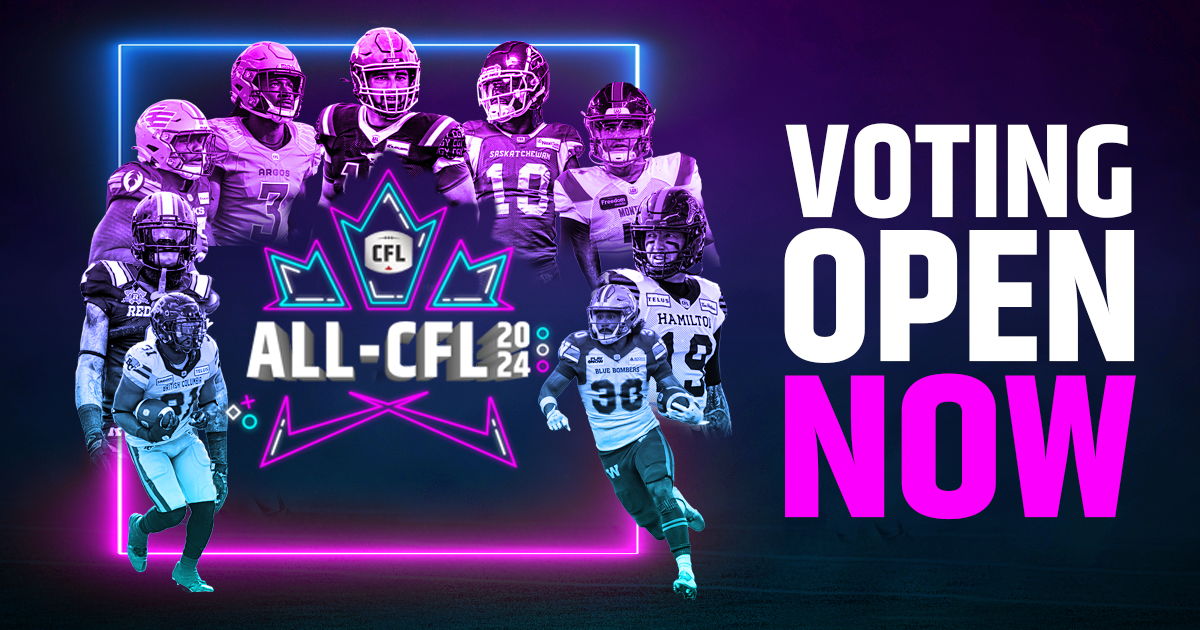 MAKE IT COUNT: ALL-CFL FAN VOTE NOW OPEN