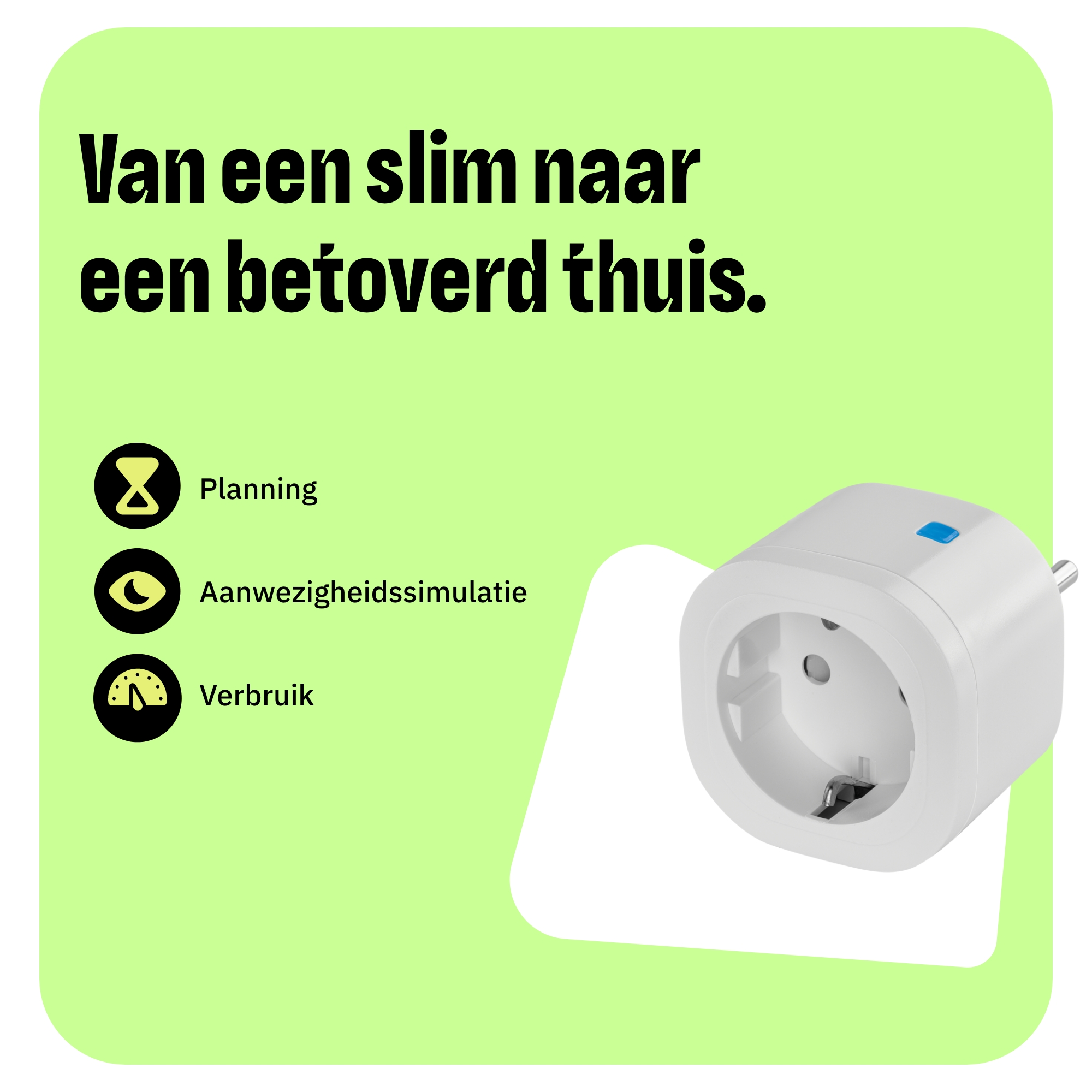 Slimme stekker Slimme stekker