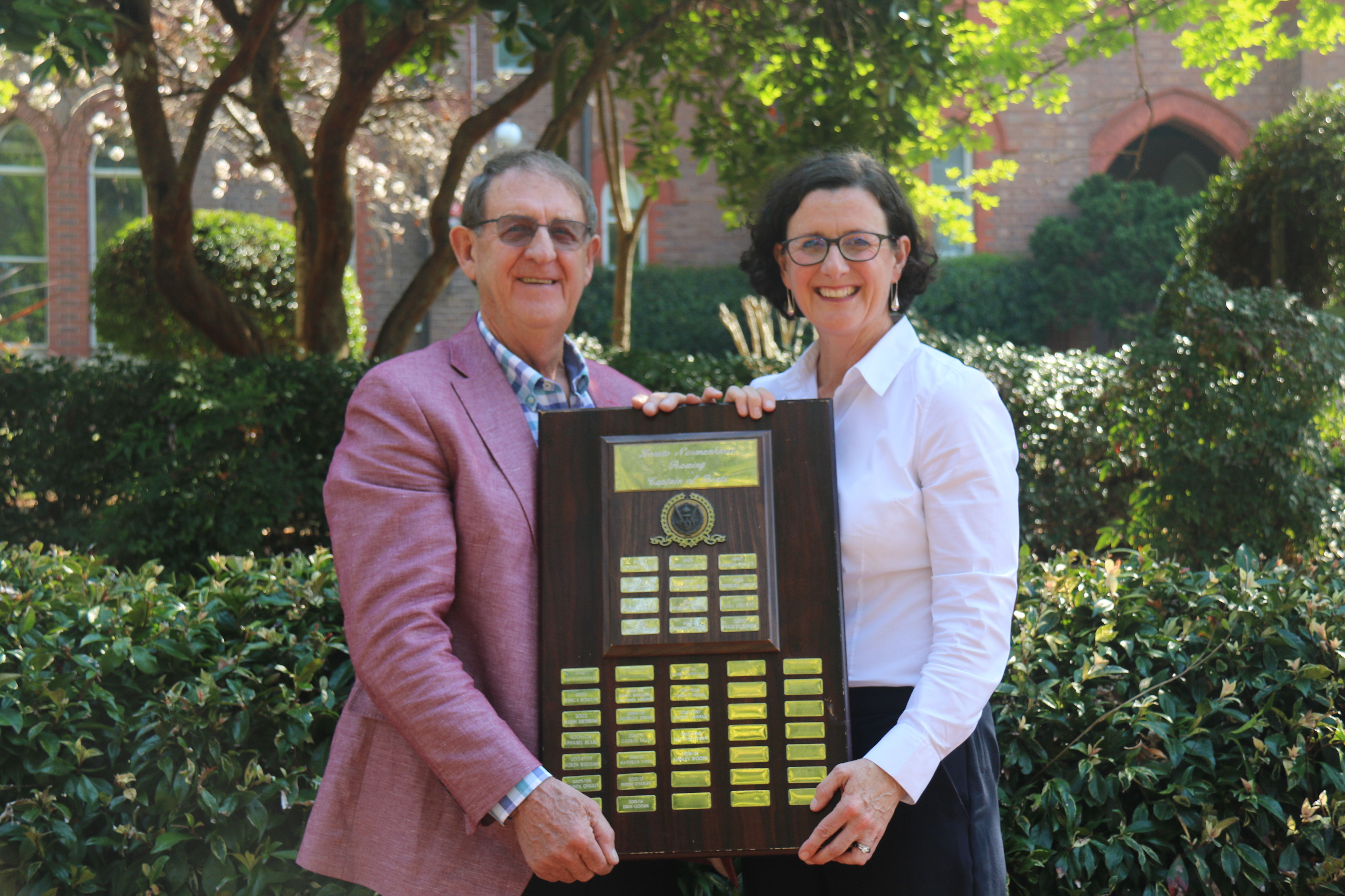 Michael Rowan and his daughter Katrina Rowan were instrumental in establishing the first girls' rowing team at Loreto Normanhurst and in New South Wales.