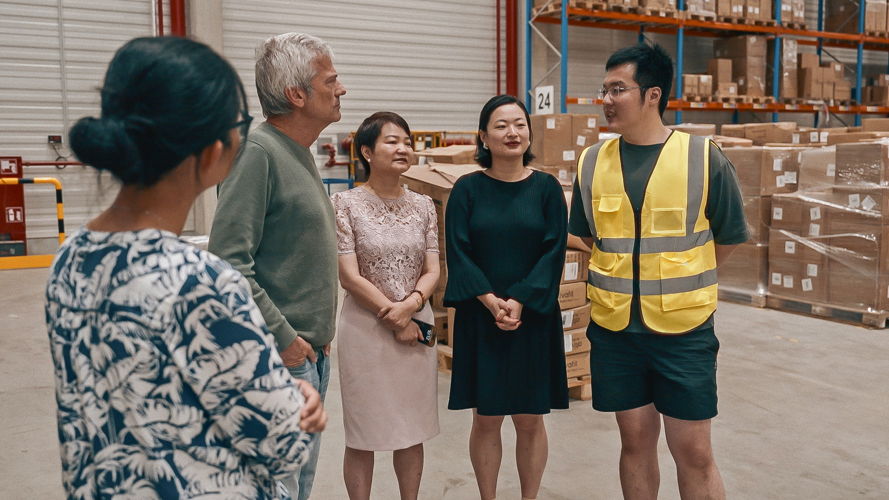 Jan Leyers en de Duitsers - Op bezoek bij een Chinees bedrijf in Duisburg-A