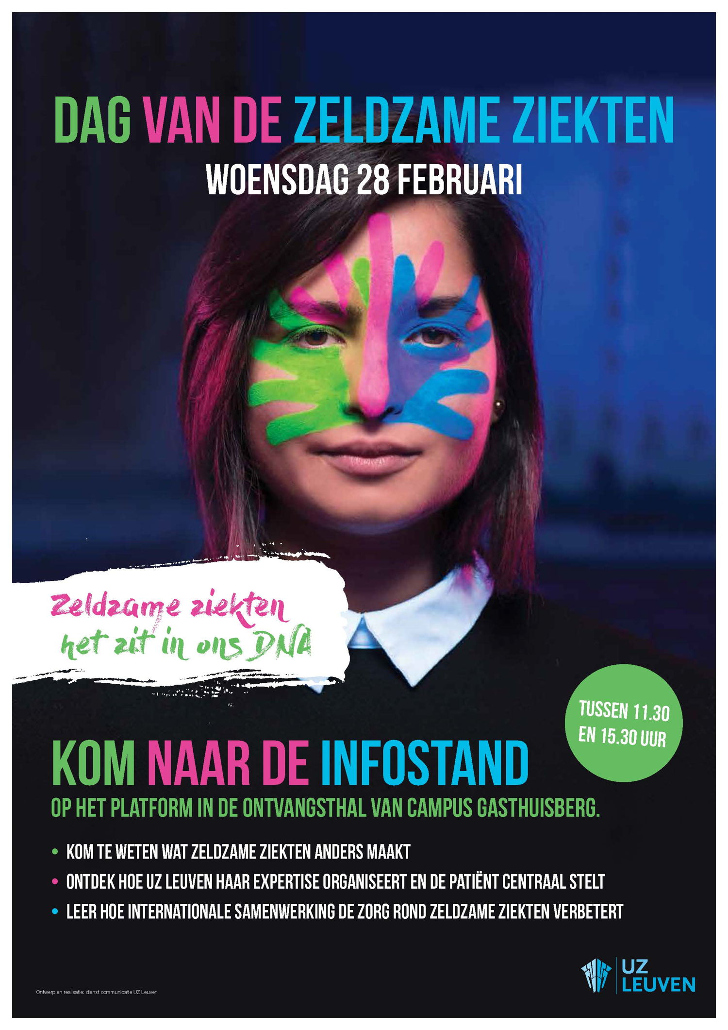 Dag van de Zeldzame Ziekten copyright UZ Leuven