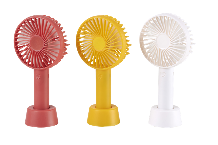 FANNY MINI VENTILATOR W USB 3Colors_H21cm_€9,95